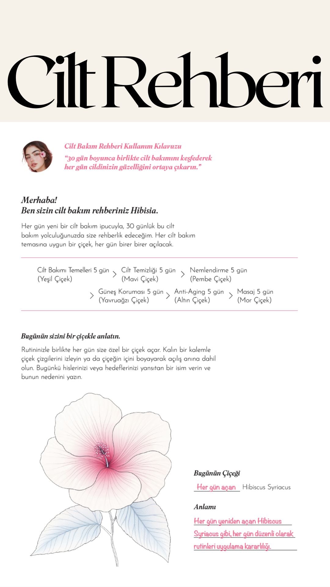 Hibisia ile 30 Günlük Cilt Bakım Rehberi