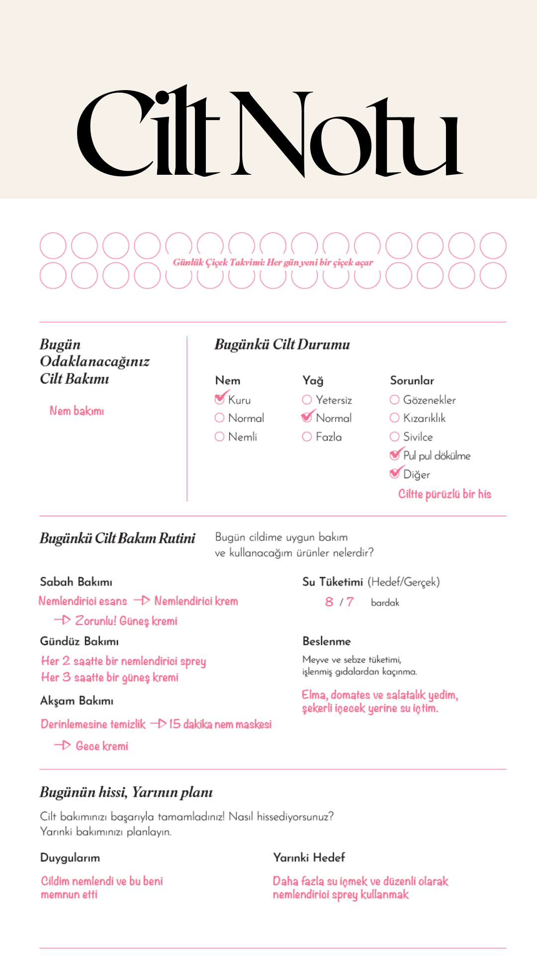 Hibisia ile 30 Günlük Cilt Bakım Rehberi